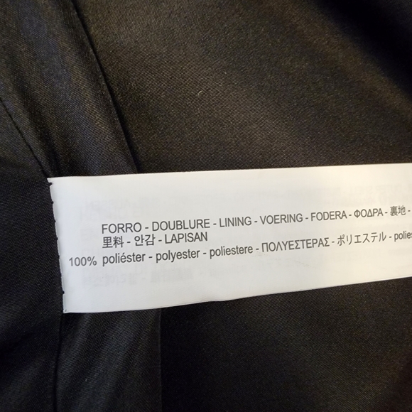 Zara NWT faux fur striped fun jacket XS - Picture 6 of 12